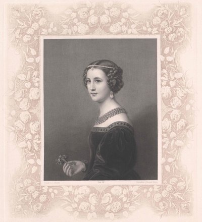 Cornelia Vetterlein (nyomtatás) alkotó: Artist Unknown