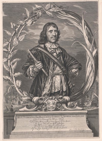 Cornelis d. Ae Evertsen alkotó: Artist Unknown