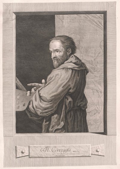 Correggio, alkotó: Artist Unknown