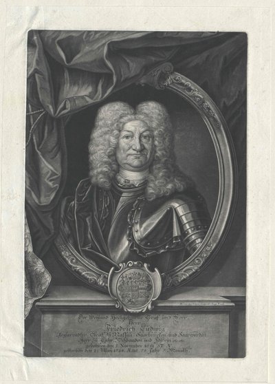 Nassau-Saarbruecken grófja Friedrich Ludwig alkotó: Artist Unknown