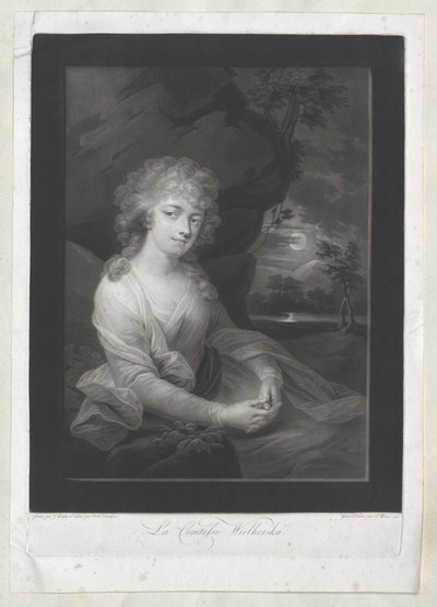 Wielhorska grófnő alkotó: Artist Unknown