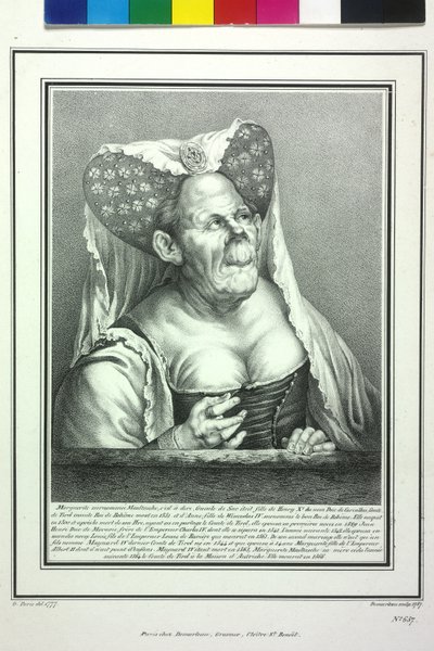 Margaret Maultasch tiroli grófnő alkotó: Artist Unknown