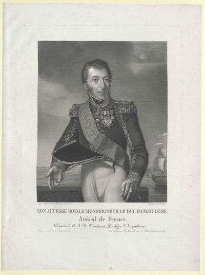 Louis Anton francia hercegprímás alkotó: Artist Unknown