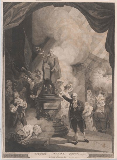 David Garrick alkotó: Artist Unknown