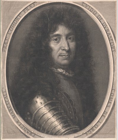 Lorges Durfort hercege (nyomtatás) alkotó: Artist Unknown