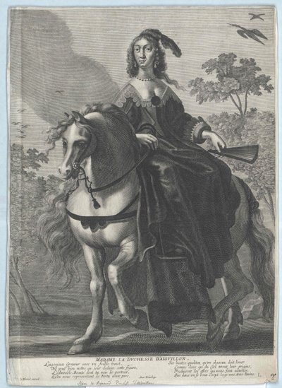 Aiguillon hercegnője Vignerot du Plessis alkotó: Artist Unknown
