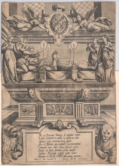 V. Albrecht bajor herceg. alkotó: Artist Unknown