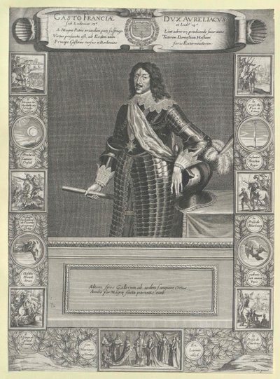 Gaston Orleans hercege alkotó: Artist Unknown