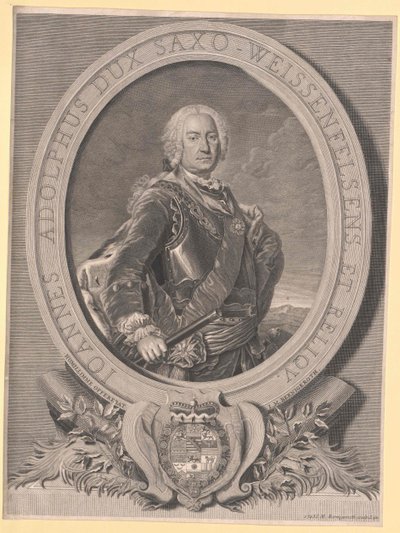 Johann Adolf II. szász-weissenfels-i herceg alkotó: Artist Unknown