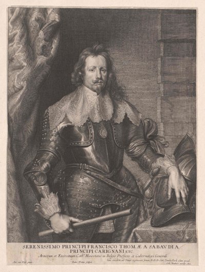 Savoyai herceg Carignan Franz Thomas alkotó: Artist Unknown