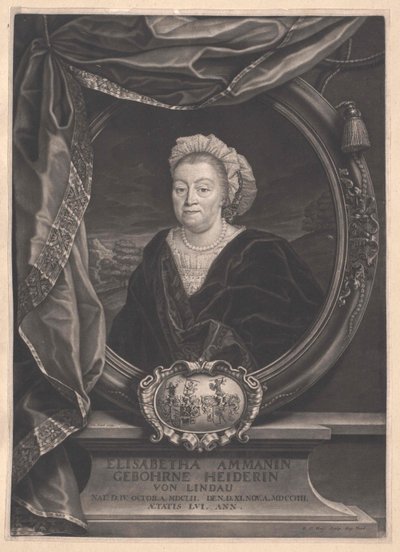 Elisabetha Heider alkotó: Artist Unknown