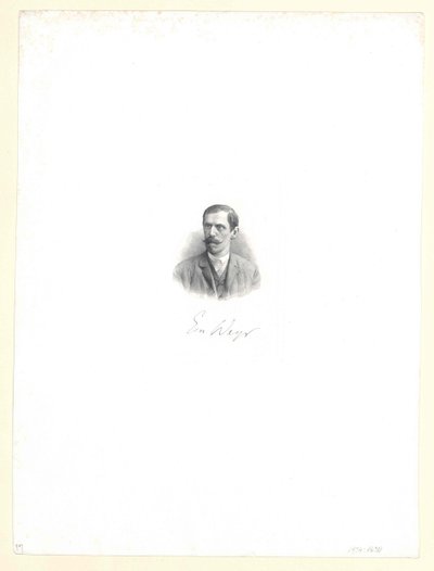 Emil Weyr (nyomtatás) alkotó: Artist Unknown