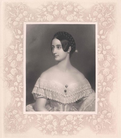 Emily Mansfield (nyomtatás) alkotó: Artist Unknown