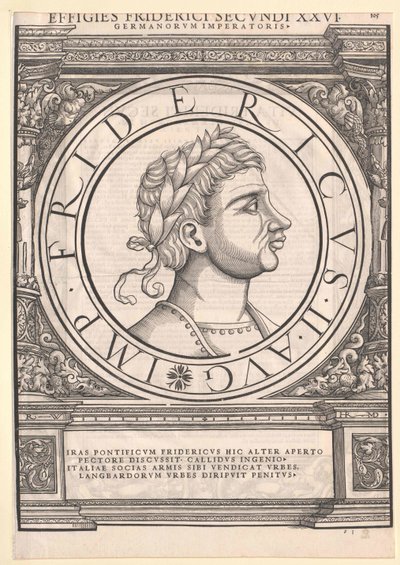 II. Frigyes császár alkotó: Artist Unknown