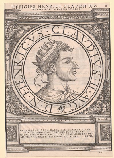 Szent Henrik császár II. alkotó: Artist Unknown