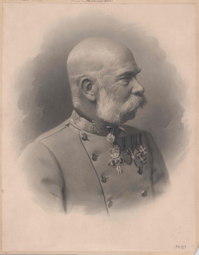 I. Ferenc József osztrák császár (nyomtatás) alkotó: Artist Unknown
