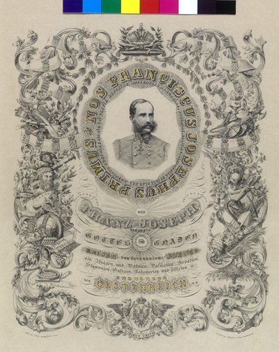 I. Ferenc József osztrák császár alkotó: Artist Unknown