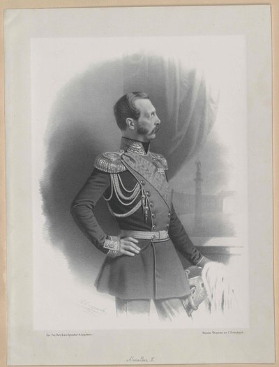 Oroszország császára II Sándor alkotó: Artist Unknown