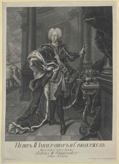 Oroszország császára II. Péter alkotó: Artist Unknown