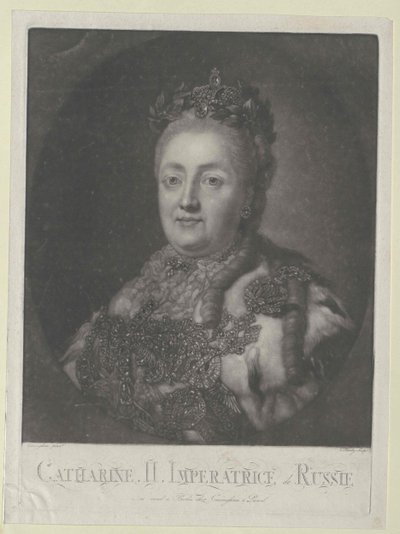 II. Katalin orosz cárnő alkotó: Artist Unknown