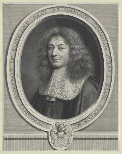 Etienne de Bartillat (nyomtatás) alkotó: Artist Unknown