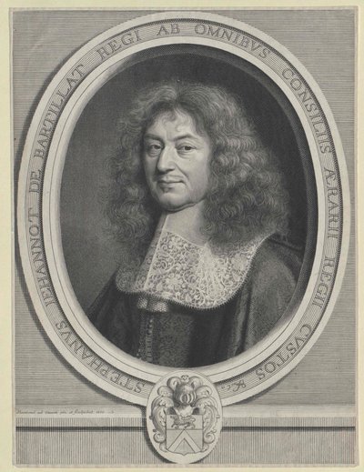 Etienne de Bartillat (nyomtatás) alkotó: Artist Unknown