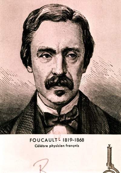 FOUCAULT Jean Bernard Leon: Bernard Leonard: Portré (metszet) alkotó: Artist Unknown