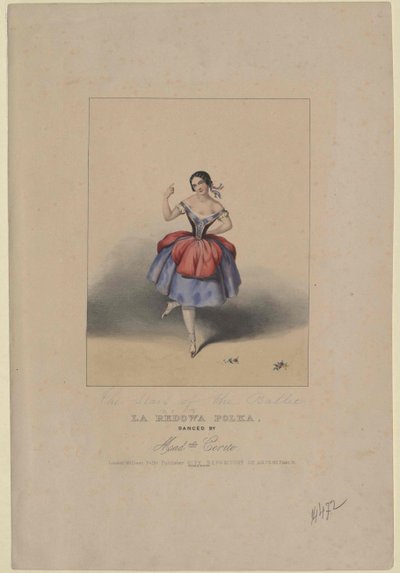 Fanny Cerito alkotó: Artist Unknown