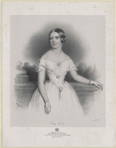 Fanny Cerito alkotó: Artist Unknown