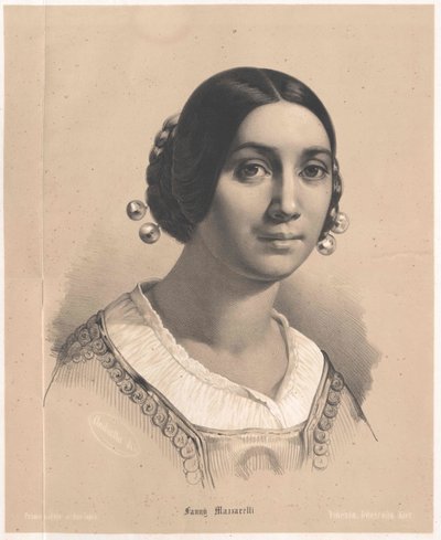 Fanny Mazzarelli alkotó: Artist Unknown