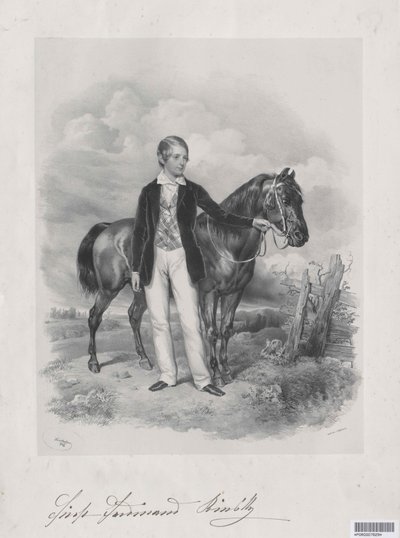 Ferdinand gróf Kinsky alkotó: Artist Unknown