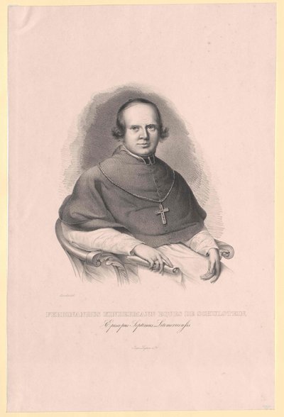 Ferdinand Kindermann-Schulstein lovag alkotó: Artist Unknown
