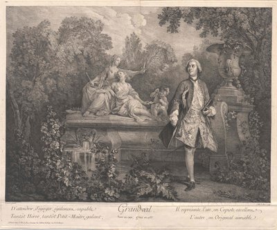 Francois Charles Racot de Grandval alkotó: Artist Unknown