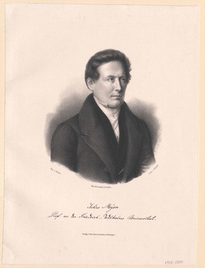 Franz Julius Ferdinand Meyen (nyomtatás) alkotó: Artist Unknown