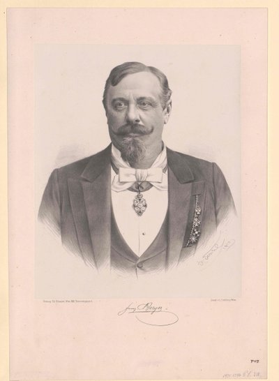 Franz Ritter Berger alkotó: Artist Unknown