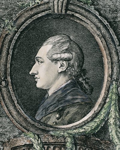GOETHE, Johann Wolfgang von (1749-1832). Német humanista és író. Metszet. alkotó: Artist Unknown