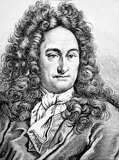 G W Leibniz Gottfried Wihlem (metszet) alkotó: Artist Unknown