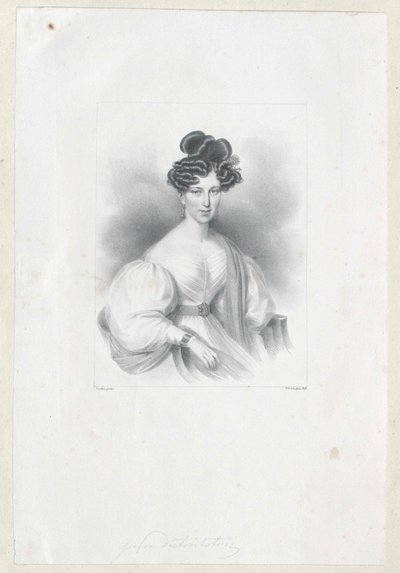 Gabriele Wratislaw von Mitrowitz grófnő alkotó: Artist Unknown