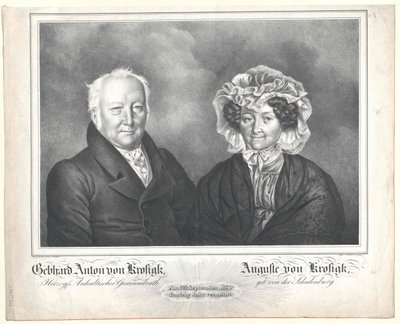 Gebhard Anton von Krosigk alkotó: Artist Unknown