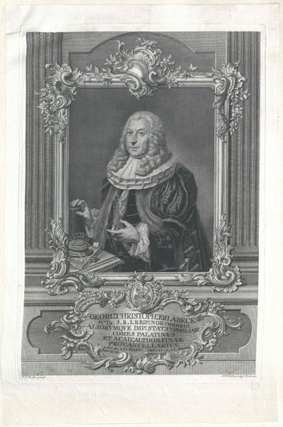George Christoph Erlabeck alkotó: Artist Unknown