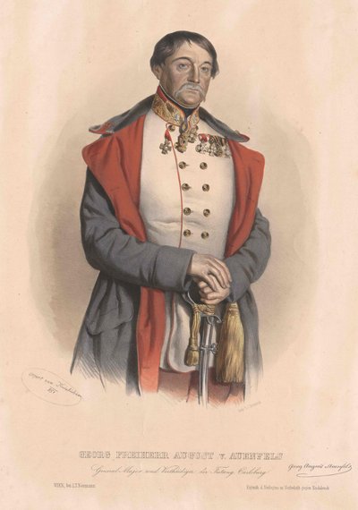 George báró August von Auenfels alkotó: Artist Unknown