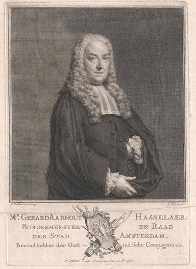 Gerard Aarnout Hasselaer alkotó: Artist Unknown