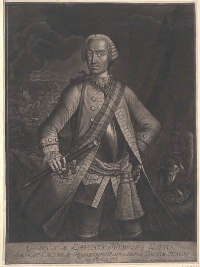 Gideon Ernst báró Loudon alkotó: Artist Unknown