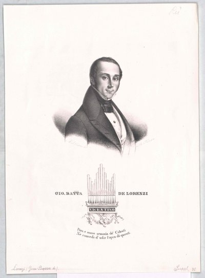 Giovanni Battista de Lorenzi alkotó: Artist Unknown