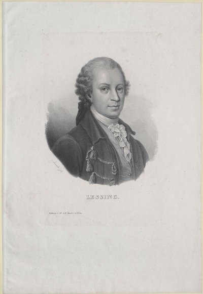 Gotthold Ephraim Lessing alkotó: Artist Unknown