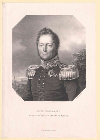 Eisenach Karl Friedrich szász-weimari nagyherceg Karl Friedrich alkotó: Artist Unknown