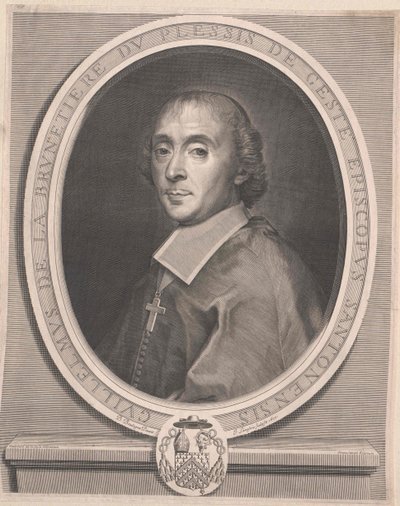 Guillaume de La Brunetiere te Plessis-Gest00000000 (nyomtatás) alkotó: Artist Unknown