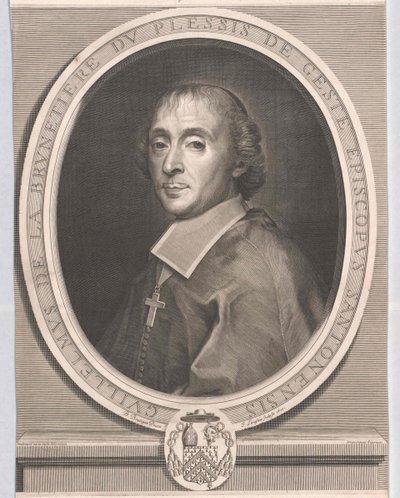 Guillaume de La Brunetiere te Plessis-Gest00000000 (nyomtatás) alkotó: Artist Unknown
