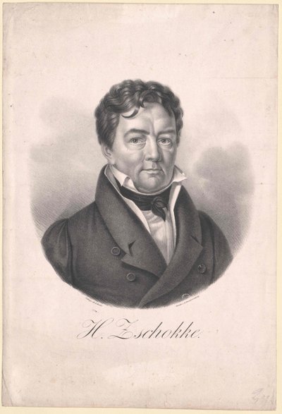 Heinrich Zschokke (nyomtatás) alkotó: Artist Unknown