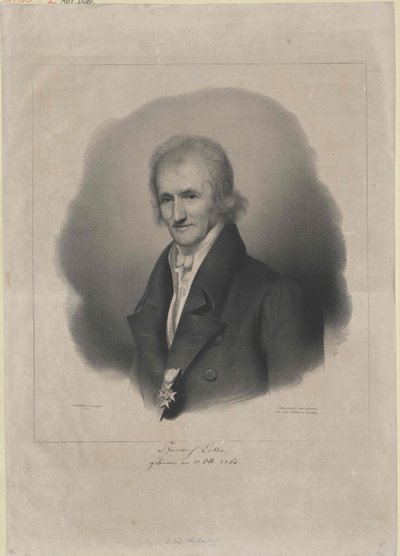 Heinrich von Cotta (nyomtatás) alkotó: Artist Unknown
